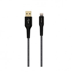 Verbatim 30cm Tough Max Lightning Sync & Charge Cable Black (65992)